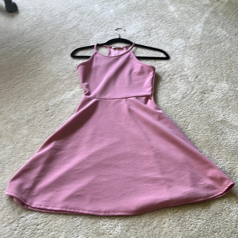 Pink Kids Mini Dress